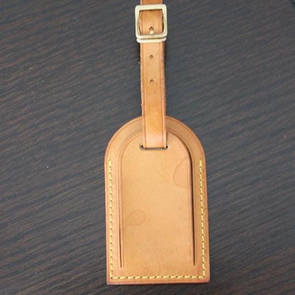 Louis Vuitton Luggage Tag * Authentic * - Picture 3 of 9